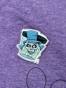 Hatbox Acrylic Pin